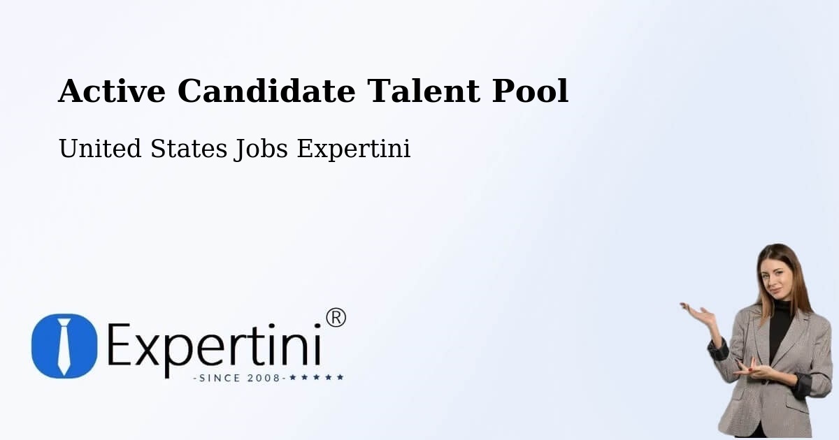 Active Candidate Talent Pool – Dillon - United States Jobs Expertini
