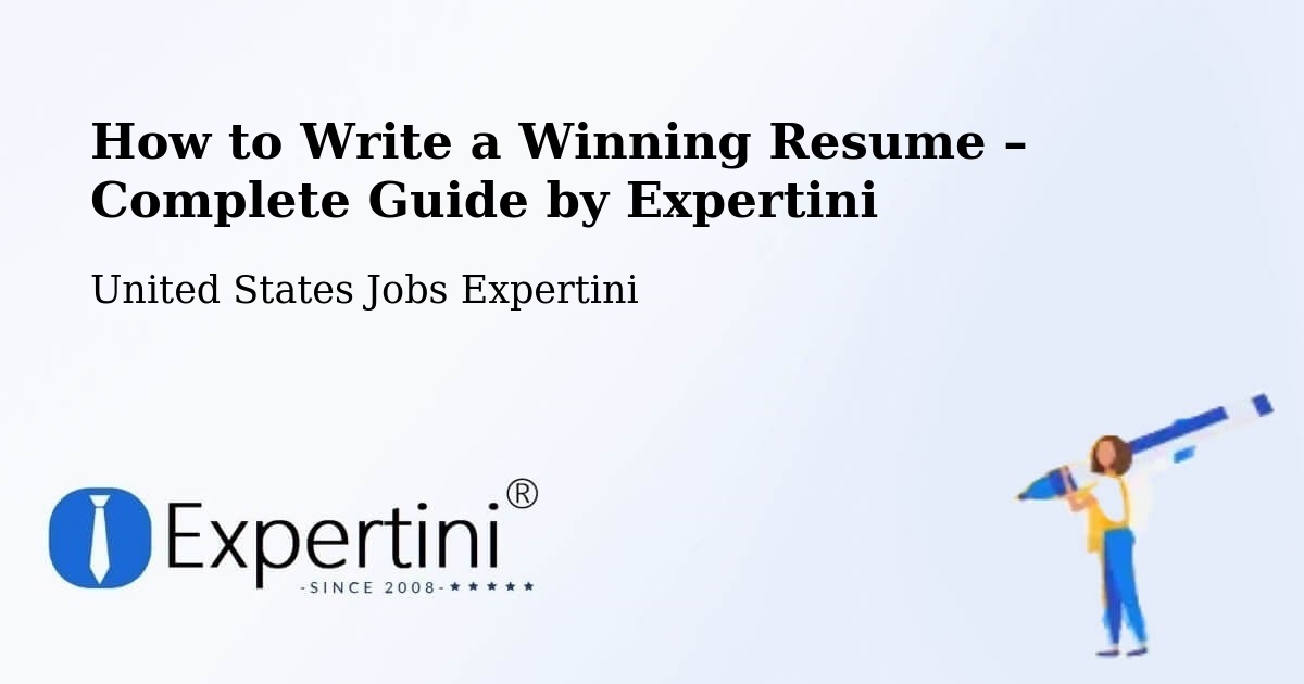 Resume Writing Guide for Job Seekers – Dillon - Dillon, United States Jobs Expertini